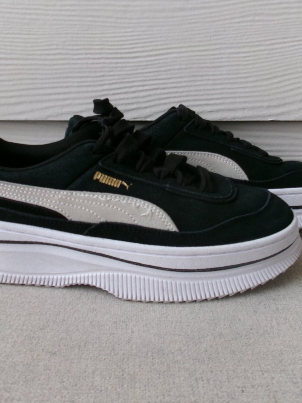 Puma Women's Vintage Mayze Platform Shoes Sneakers Sz 8.5 - Picture 2 of 7